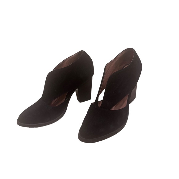 Jeffrey Campbell Black suede ankle boots Size 7.5 - Picture 3 of 7